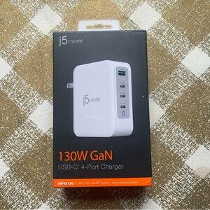 130W GaN USB-C® 4-Port Charger